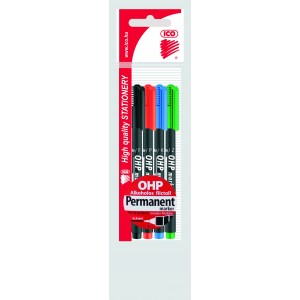 Rost 4klt OHP Top Marker permanent S 0,3mm