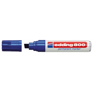 Marker EDDING 800 vágott végű 4-12mm Kék