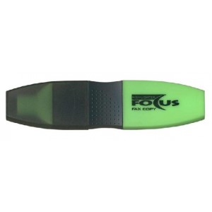 Szövegkiemelő FOCUS vágott végű 1-4mm zöld