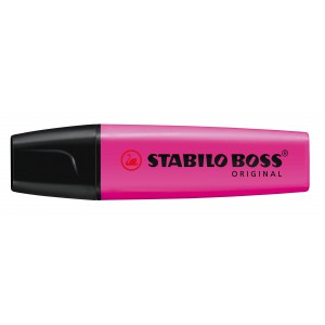 Szövegkiemelő STABILO Boss 7058 vágott végű 2-5mm   lila-ciklámen