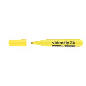 Szövegkiemelő VIDEOTIP XXL vágott végű 1-4mm citrom