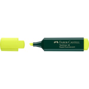 Sz&ouml;vegkiemelő FABER-CASTELL 5mm v&aacute;gott s&aacute;rga 154807