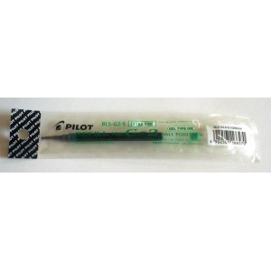 Zseléstoll betét PILOT nyomógombos tollakhoz BLS-G2-57 zöld