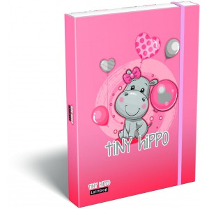 Füzetbox LIZZY A4 Lollipop Tiny Hippo 20868