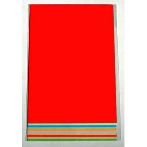 Kivágó papír  A4 színes 80g-os színes fénymásolópapírból 10 szín