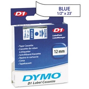 DYMO szalag 45014 12mm7m kékfehér